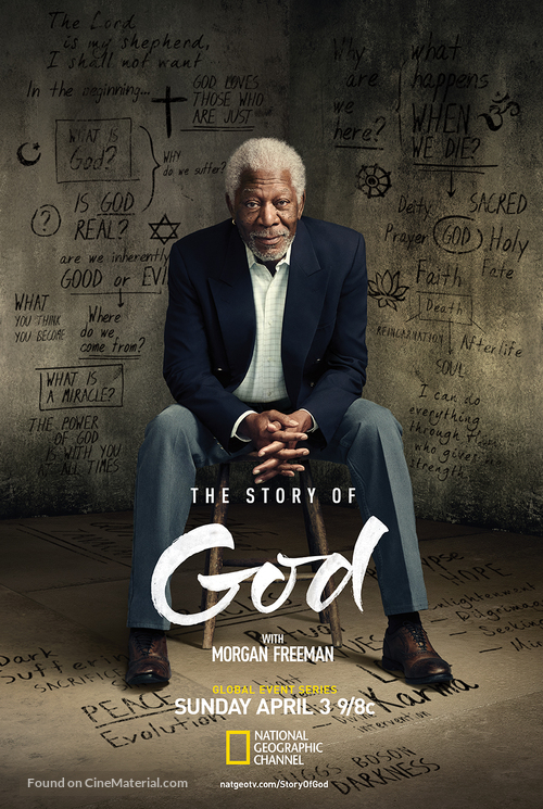 &quot;The Story of God with Morgan Freeman&quot; - Movie Poster