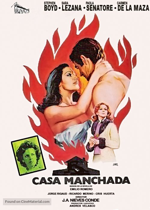 Casa Manchada - Spanish Movie Poster