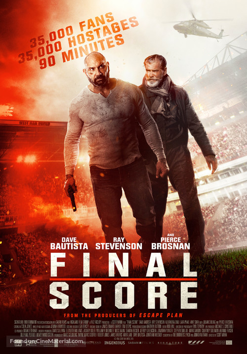 Final Score - Dutch Movie Poster