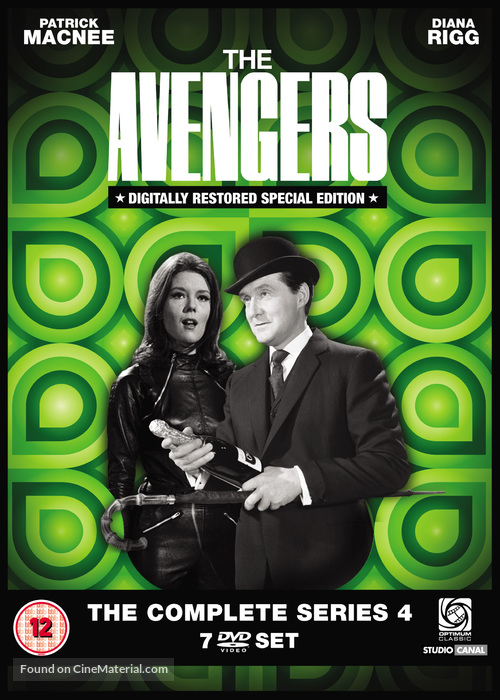&quot;The Avengers&quot; - British DVD movie cover