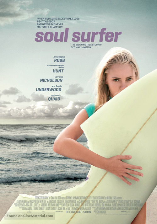 Soul Surfer - British Movie Poster