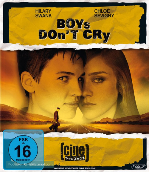 Boys Don&#039;t Cry - German Blu-Ray movie cover