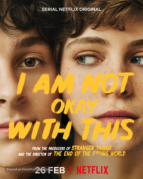 &quot;I Am Not Okay with This&quot; - British Movie Poster