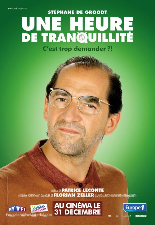 Une heure de tranquillit&eacute; - French Movie Poster
