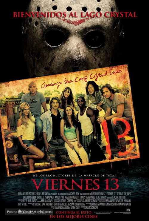 Friday the 13th - Spanish Movie Poster