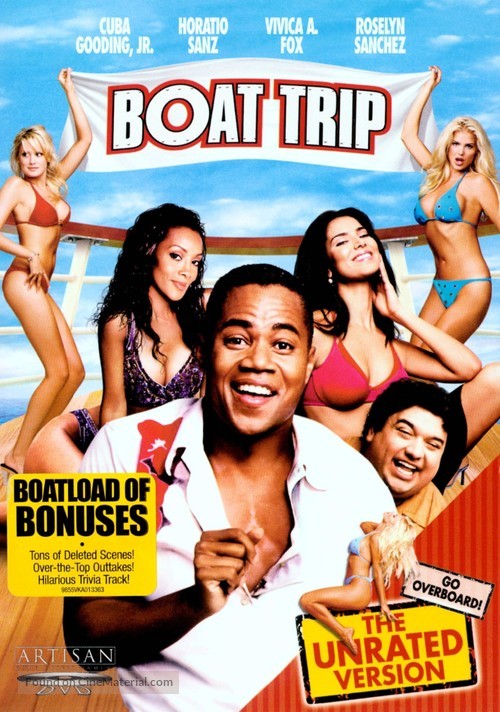 Boat Trip - DVD movie cover