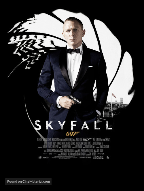 Skyfall - Polish Movie Poster