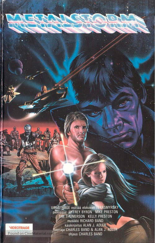 Metalstorm: The Destruction of Jared-Syn - Finnish VHS movie cover