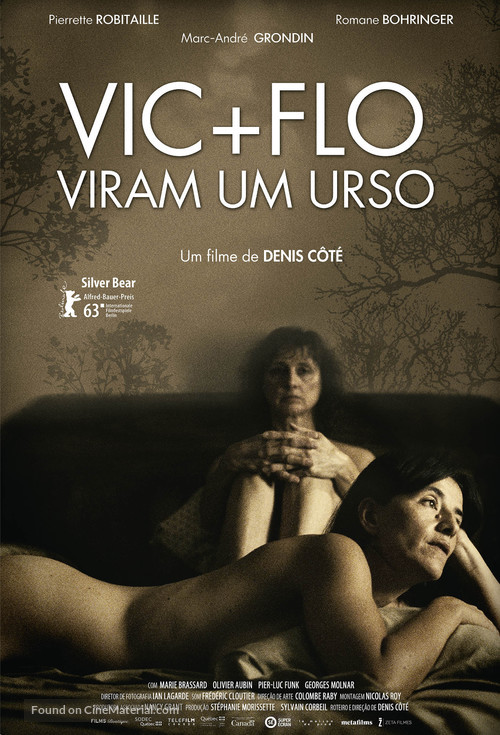 Vic et Flo ont vu un ours - Brazilian Movie Poster