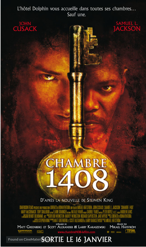 1408 - French Movie Poster