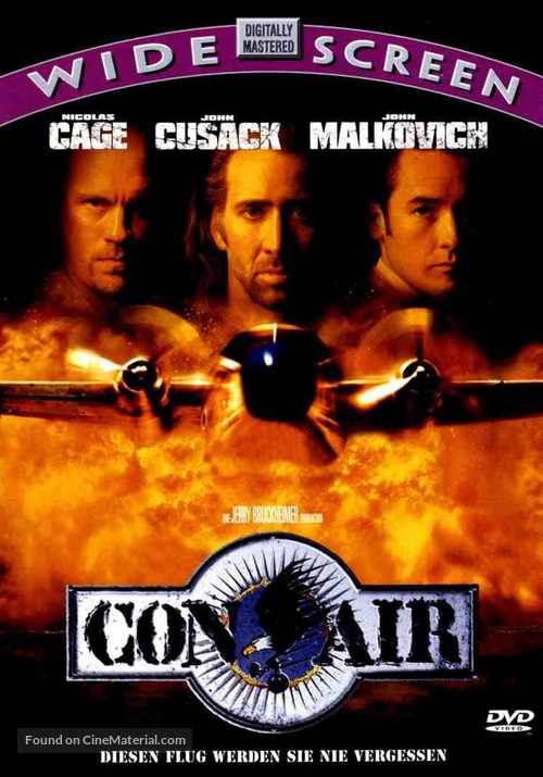 Con Air - German Movie Cover