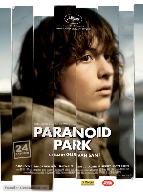 Paranoid Park - Belgian Movie Poster