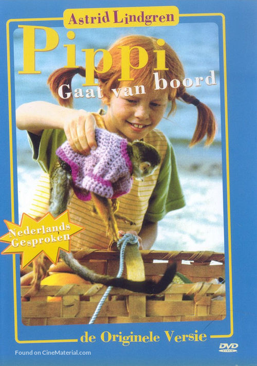 &quot;Pippi L&aring;ngstrump&quot; - Dutch DVD movie cover