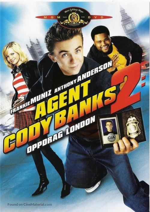 Agent Cody Banks 2 - Norwegian Movie Cover