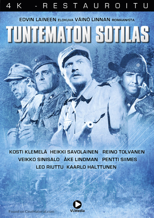 Tuntematon sotilas - Finnish Movie Cover