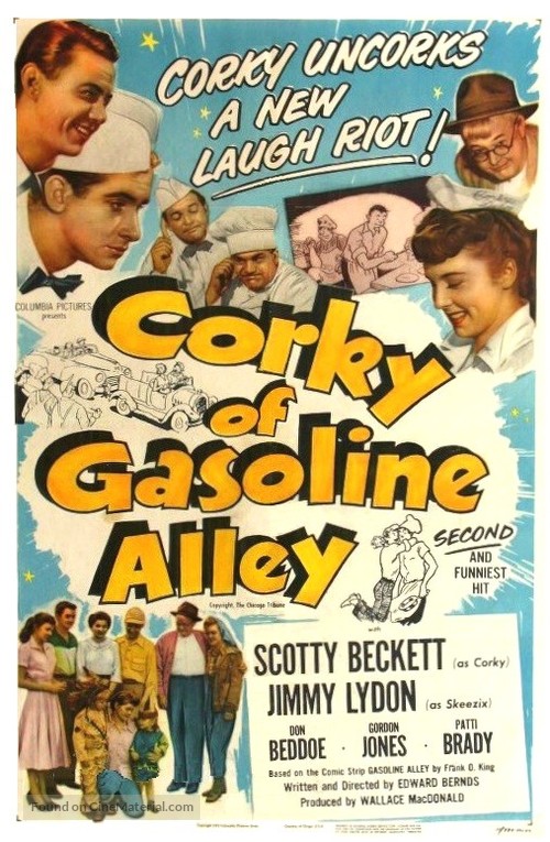 Corky of Gasoline Alley - Movie Poster