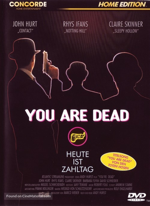 You&#039;re Dead... - German DVD movie cover
