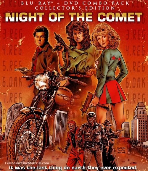 Night of the Comet - Blu-Ray movie cover