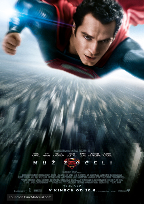 Man of Steel - Czech Movie Poster
