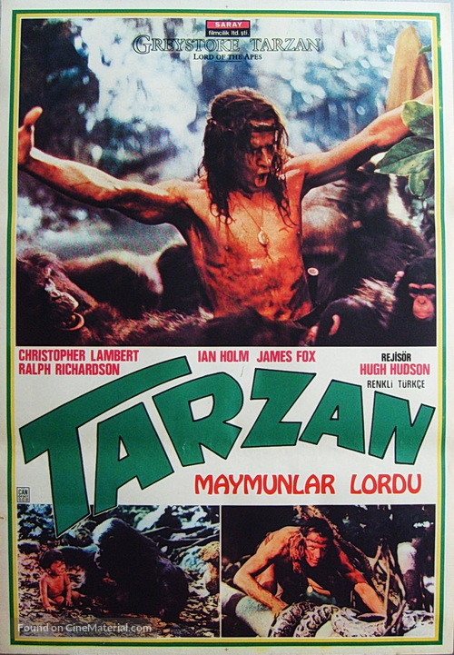 Greystoke - Turkish Movie Poster