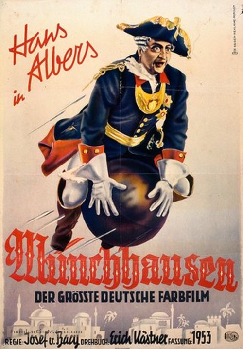 M&uuml;nchhausen - German Movie Poster