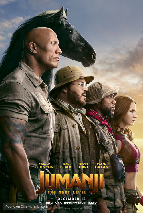 Jumanji: The Next Level - Movie Poster