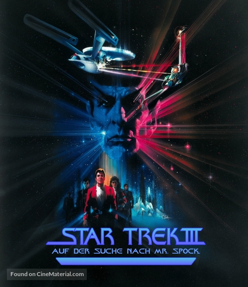 Star Trek: The Search For Spock - German Blu-Ray movie cover