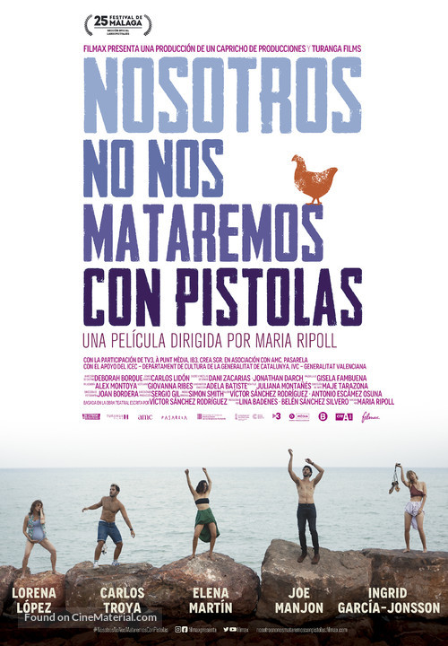 Nosaltres no ens matarem amb pistoles - Spanish Movie Poster