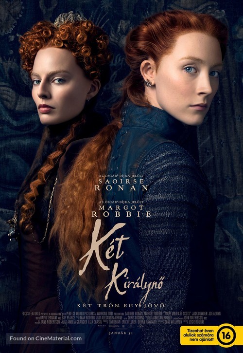 Mary Queen of Scots - Hungarian Movie Poster