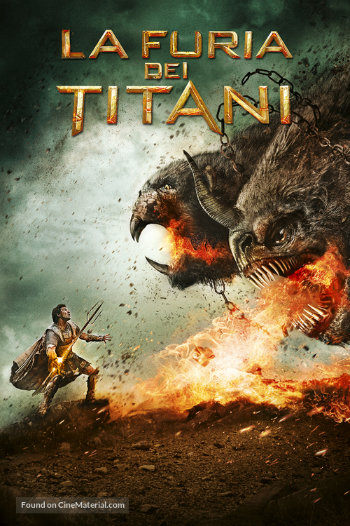 Wrath of the Titans - Italian DVD movie cover