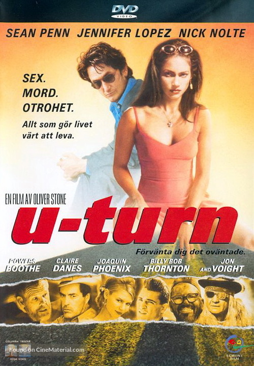 U Turn - Swedish Movie Cover