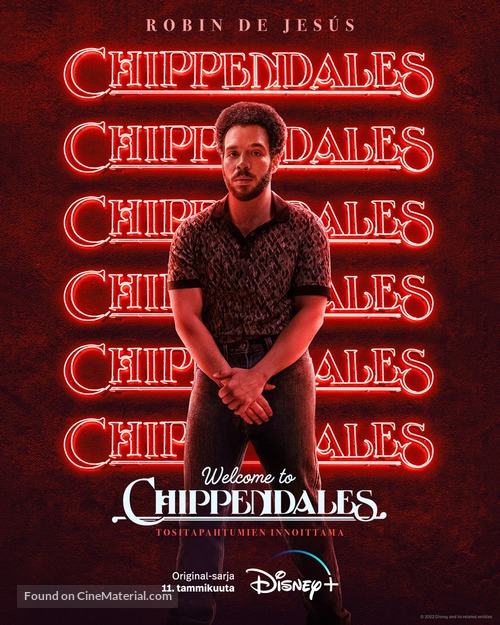 Welcome to Chippendales - Finnish Movie Poster