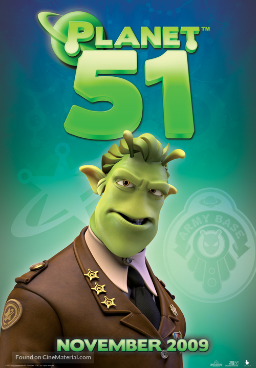 Planet 51 - Movie Poster