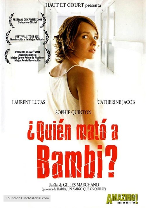 Qui a tu&eacute; Bambi? - Spanish DVD movie cover