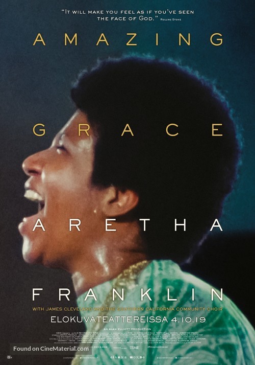 Amazing Grace - Finnish Movie Poster