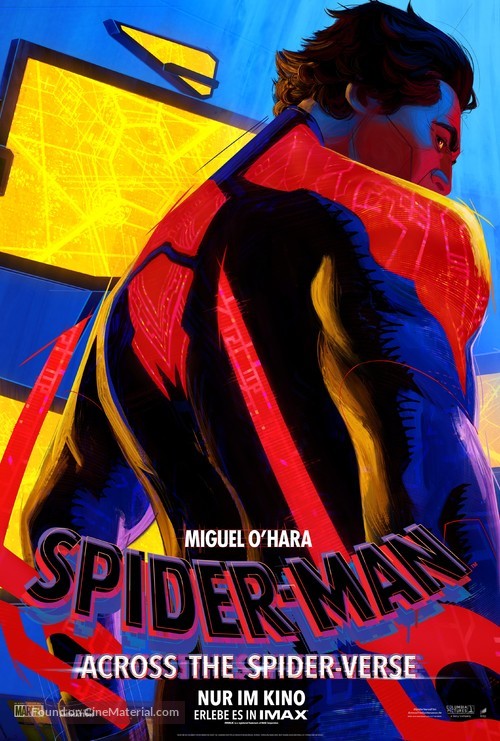 Spider-Man: Across the Spider-Verse - German Movie Poster