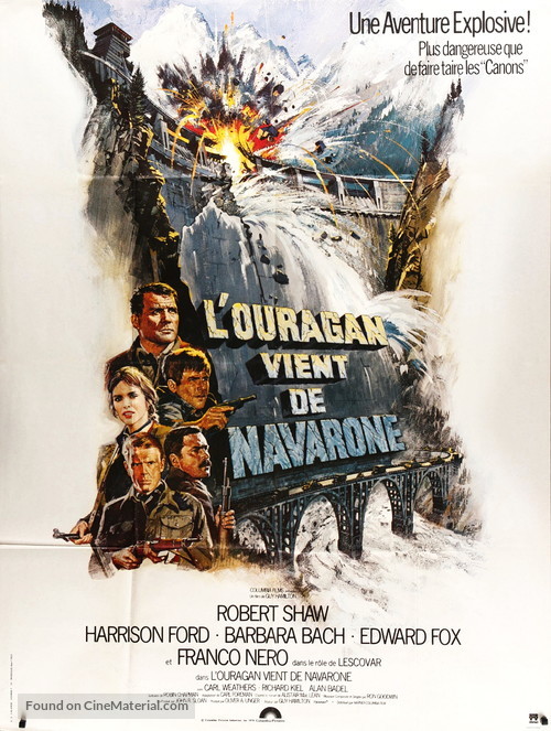 Force 10 From Navarone - French Movie Poster