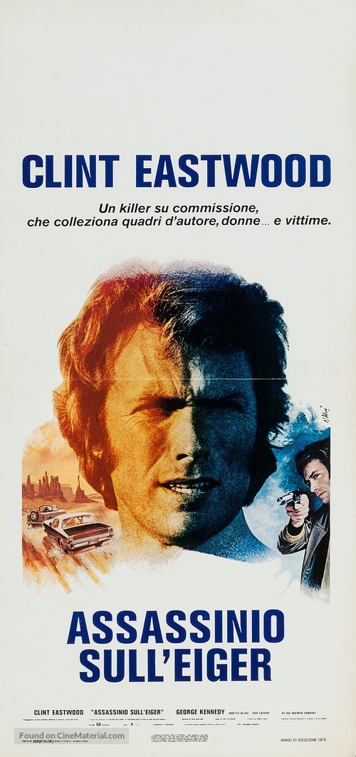 The Eiger Sanction - Italian Movie Poster