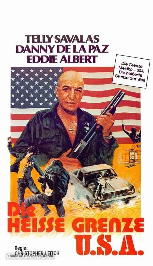 The Border - German VHS movie cover