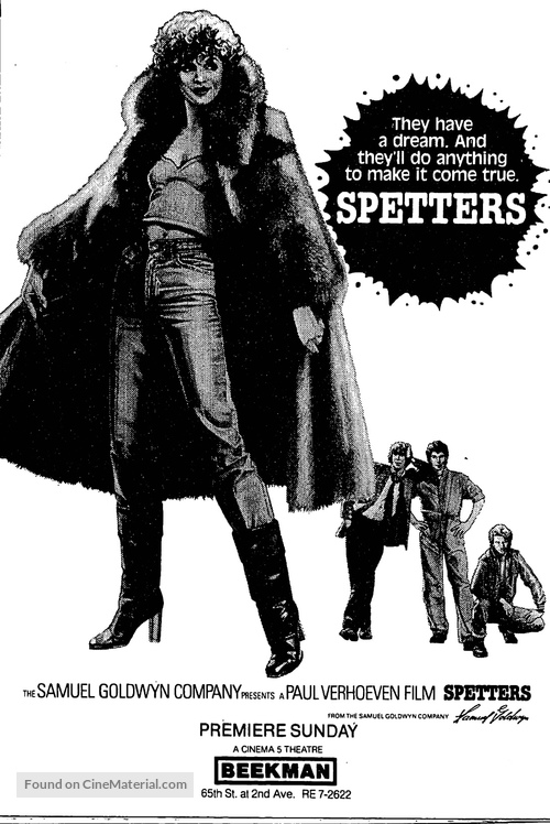Spetters - poster