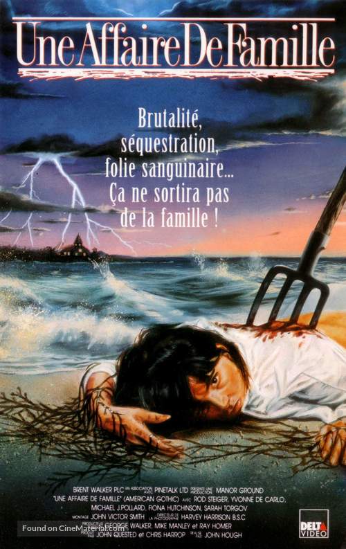 American Gothic - French VHS movie cover