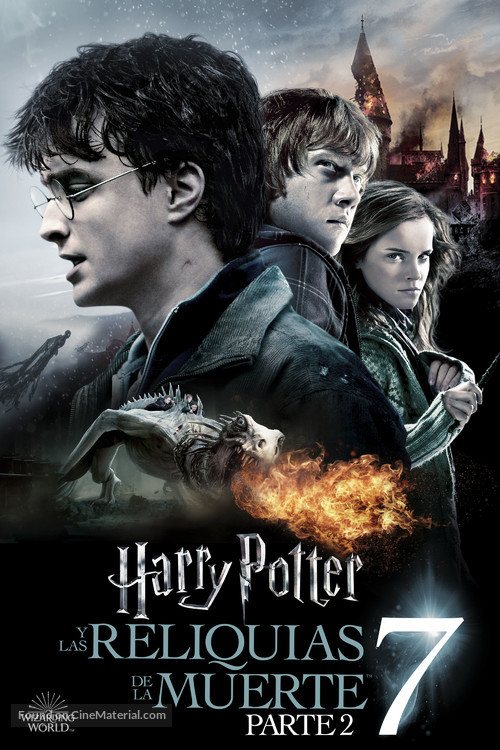 Harry Potter and the Deathly Hallows - Part 2 - Spanish Movie Cover