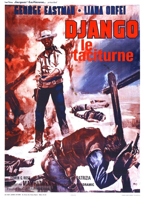 Bill il taciturno - French Movie Poster