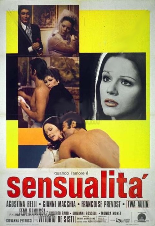 Quando l&#039;amore &egrave; sensualit&agrave; - Italian Movie Poster