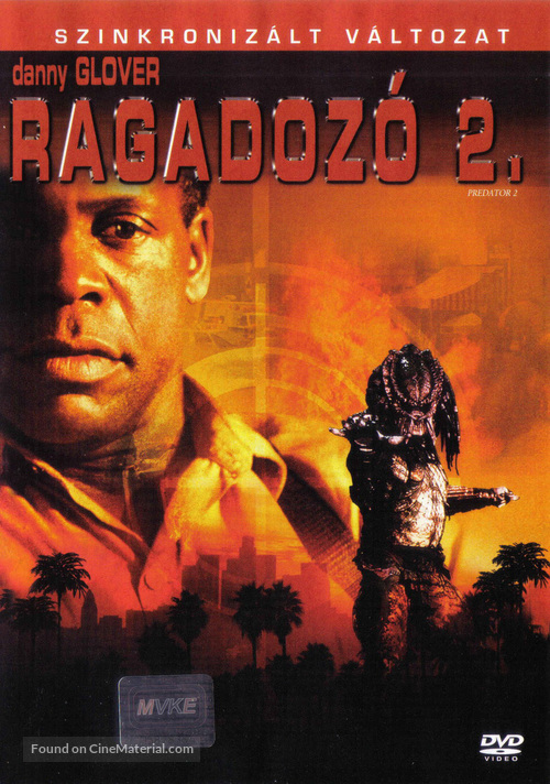 Predator 2 - Hungarian DVD movie cover