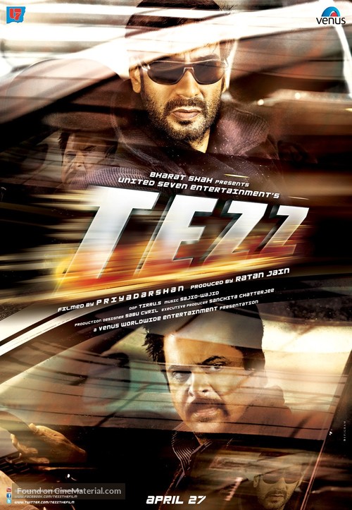 Tezz - Indian Movie Poster