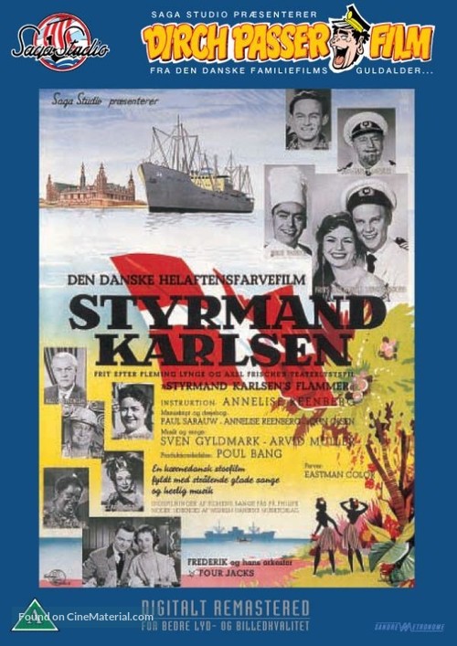 Styrmand Karlsen - Danish DVD movie cover