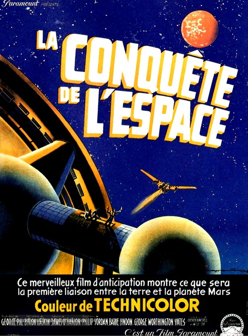 Conquest of Space - French Movie Poster