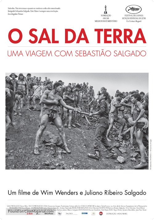 The Salt of the Earth - Portuguese Movie Poster