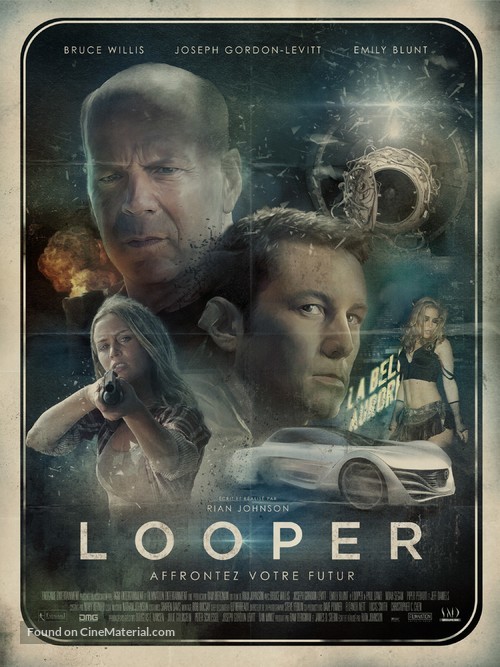 Looper - French Movie Poster